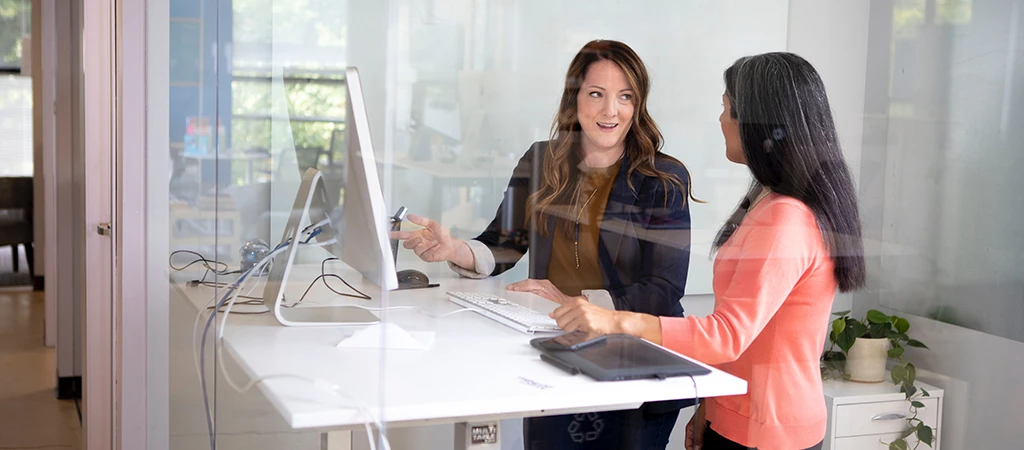 women working in an office cevinio blog